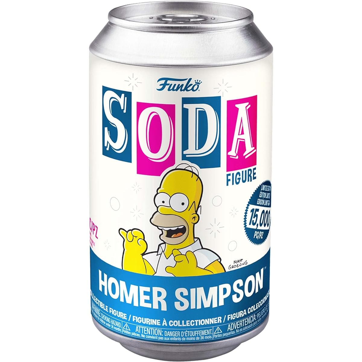FUNKO VINYL SODA The Simpsons Homer (Style may vary)