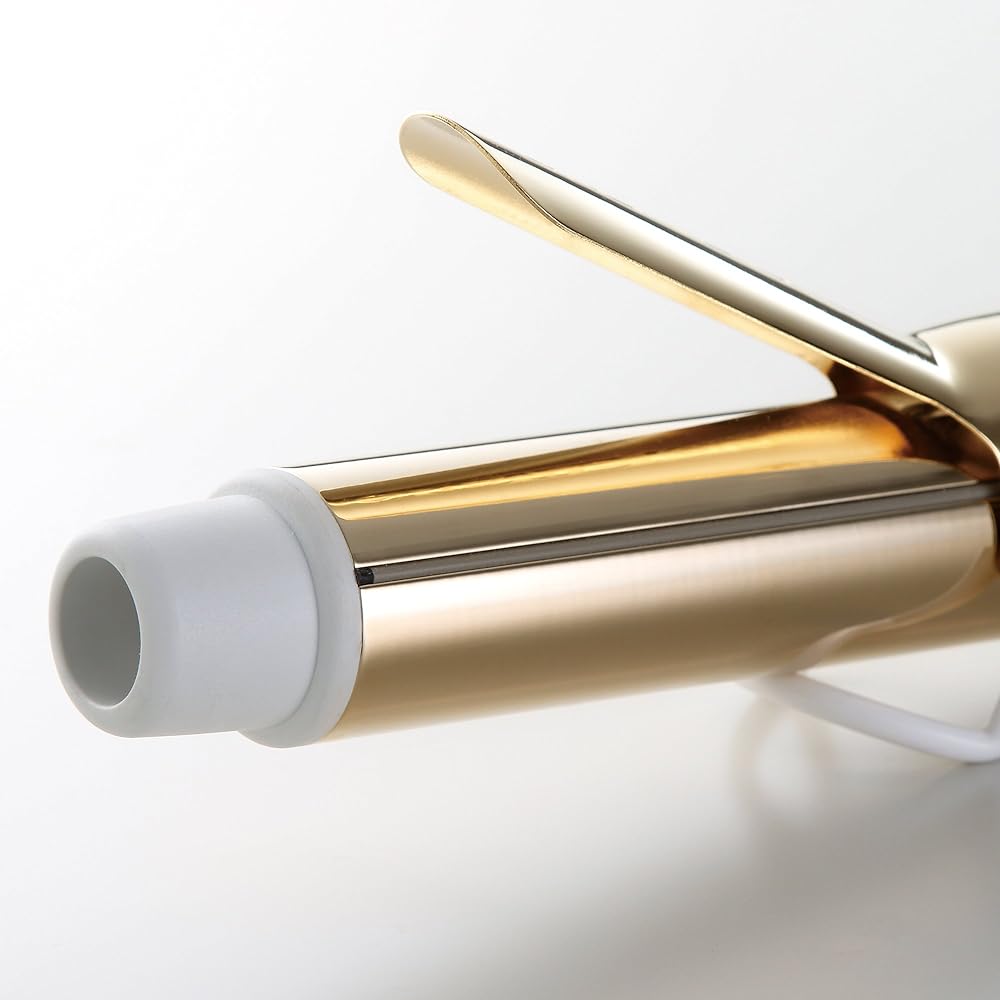 Clay Tsuion Hair Iron Grace Curl 38mm CIC-W72012N For Overseas Use Gold Processing
