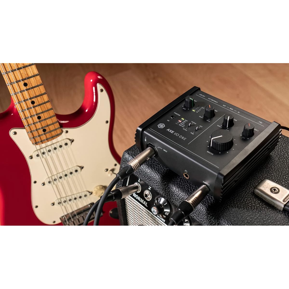 IK Multimedia AXE I/O ONE USB-C Audio Interface for Recording, Guitar, and Bass [Official Japanese Product]