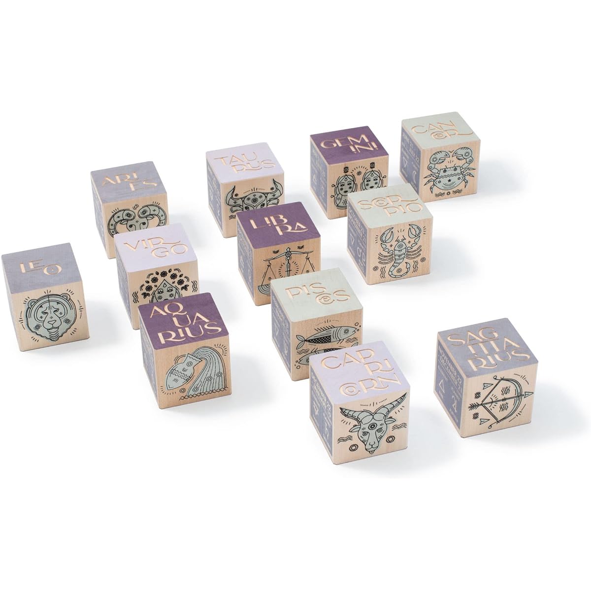 Uncle Goose Zodiac Block Made in the USA