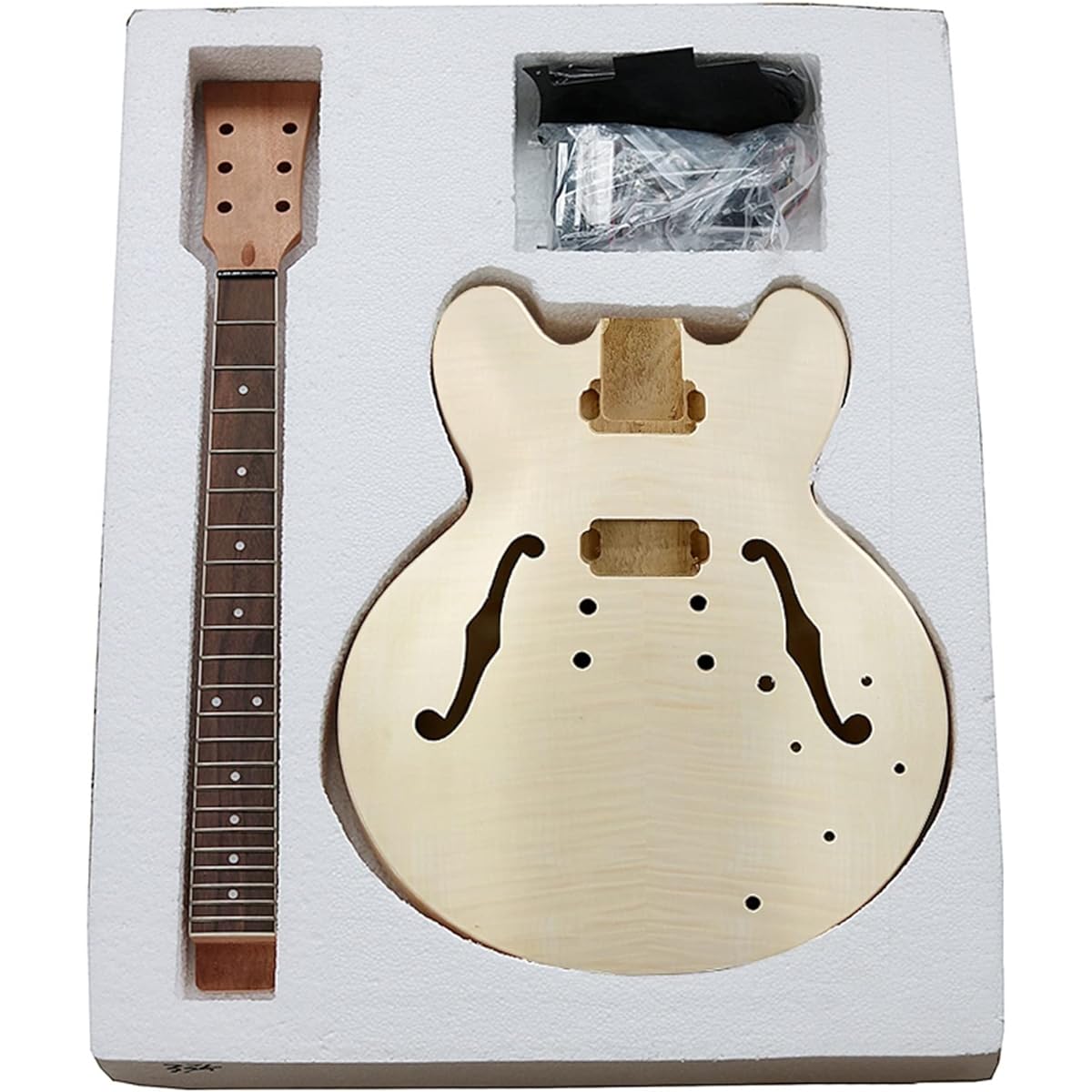 Electric guitar DIY combination kit for beginners to assemble a full set of production accessories Guitar body