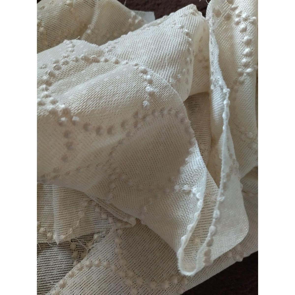 Mina Perhonen Tambourines 100 pieces mina perhonen beige fabric light beige embroidery