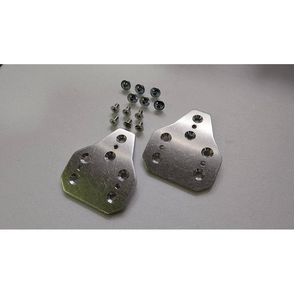 Reve Cleat Move Spacer for 3 Holes Aluminum Thickness 3mm 26g Bicycle Cleat Spacer Barrel Finish Reve Cleat Move Spacer