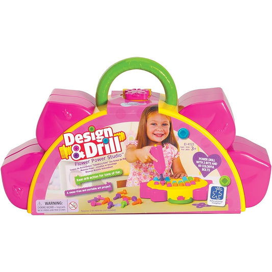 [Educational Insights] Educational Insights DESIGN & DRILL FLOWER POWER STUDIO 4123 [Parallel import goods]