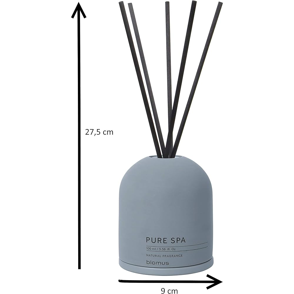 blomus reed diffuser rose & musk 100ml