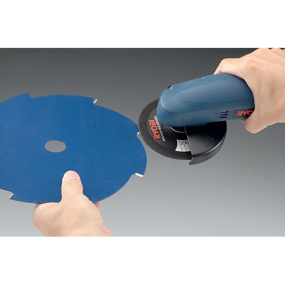 Kyocera Old Ryobi Blade Grinder CG-11 Whetstone Diameter 100mm 632451A [Dry whetstone makes it easy to sharpen the blades of agricultural machinery, etc.] Whetstone size 100mm Rotation speed 7000min-1 Light weight 0.97Kg