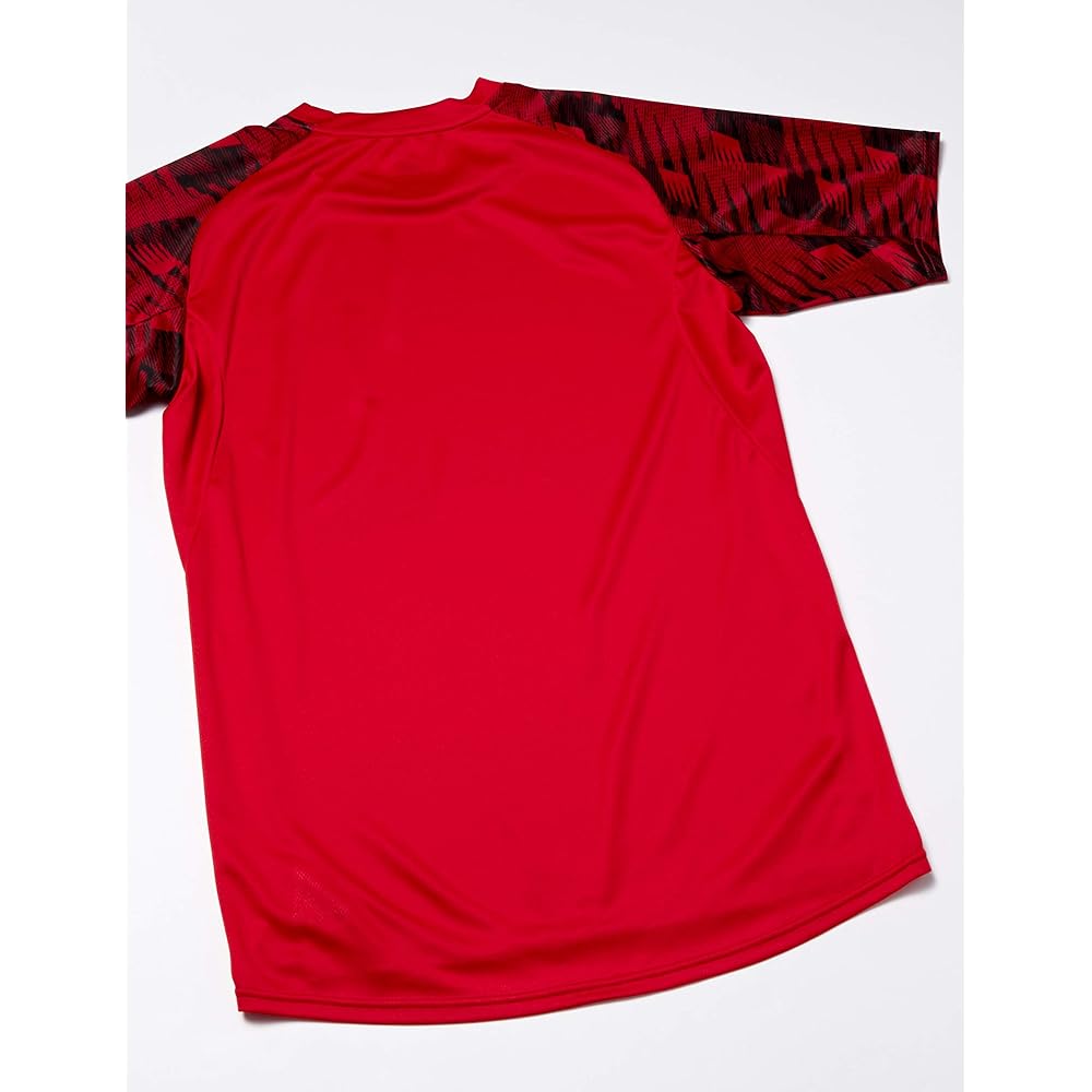 [New Balance] Soccer Game Shirt (JMTF1417) Short Sleeve Dry Quick Dry Ventilation