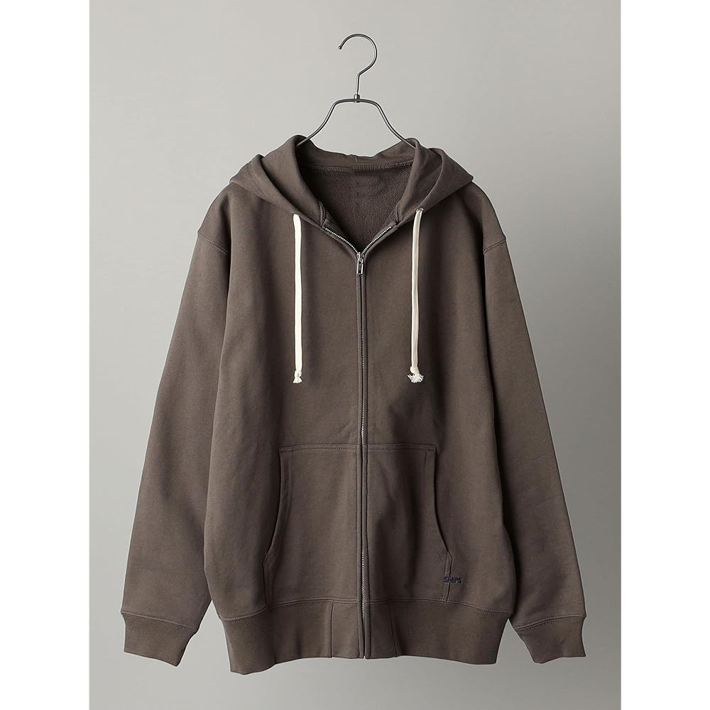 [Ships] Hoodie Micro Embroidery Logo Fleece Sweatshirt Zip Hoodie Men's 112540080