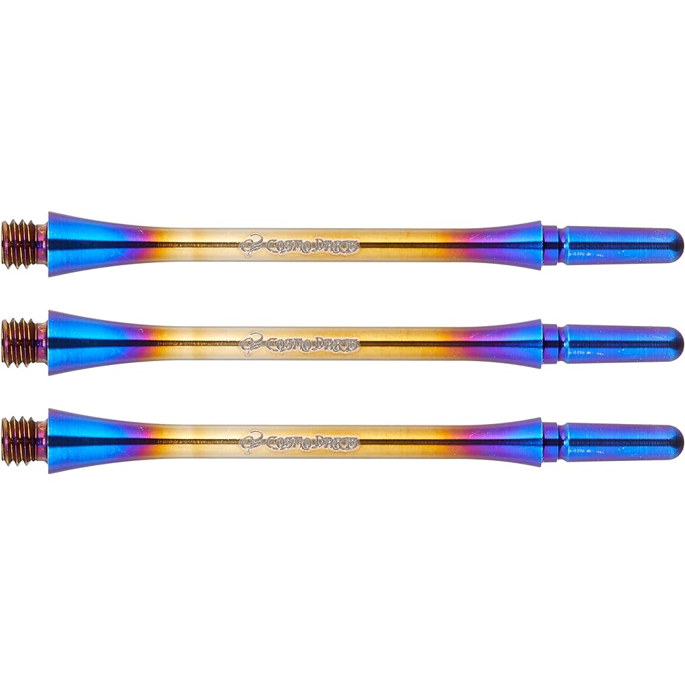 Cosmo darts fit shaft metal titanium shaft titanium spin baked color 1