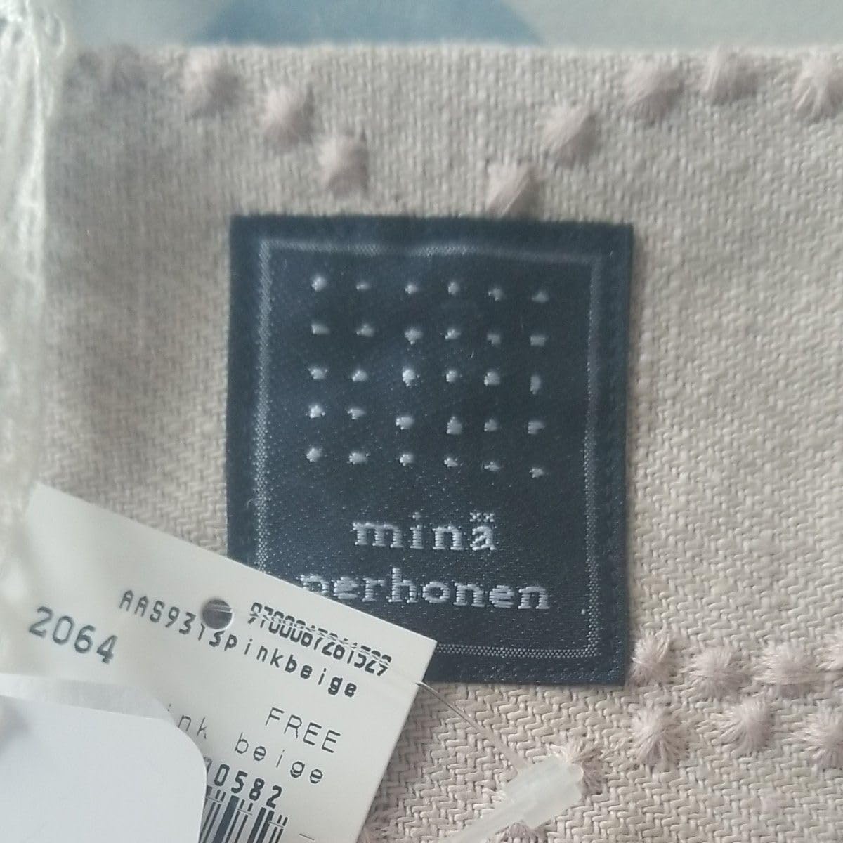 Mina Perhonen Pink Beige Mini Toast Bag with Bonus Tambourine