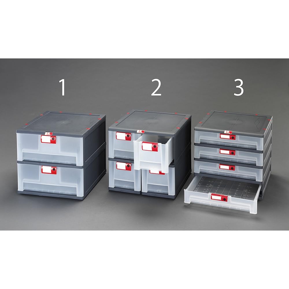 Esco 450x460x420/2 rows 2 tiers storage box drawer type EA506MP-2
