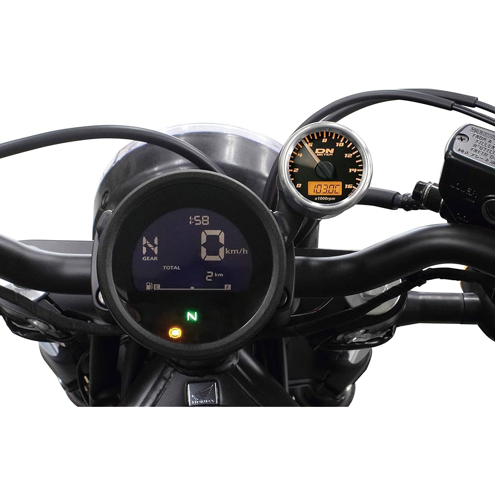 Special parts TAKEGAWA φ48 small DN tachometer kit (orange LED) Rebel 250 (MC49)/500 (PC60) 05-05-0120