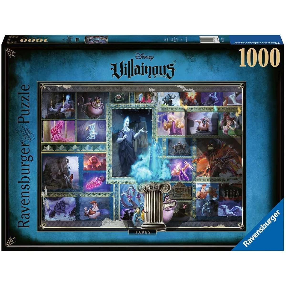 RV Puzzle 16519 - Villainous: Hades - 1000 pieces Disney puzzle for adults and children from 14 years