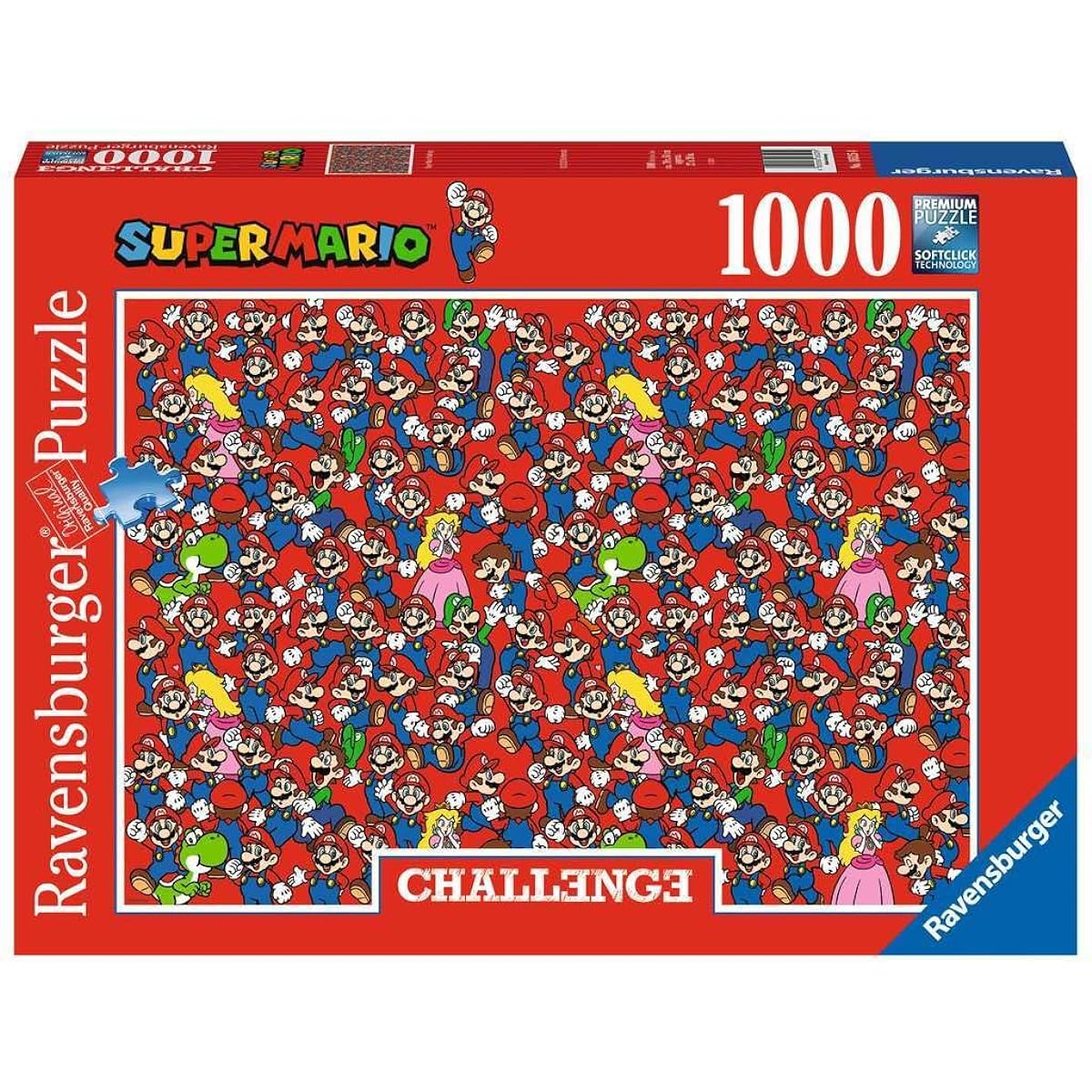 Ravensburger Puzzle 16525 - Super Mario Challenge - 1000 piece puzzle for adults and children from 14 years