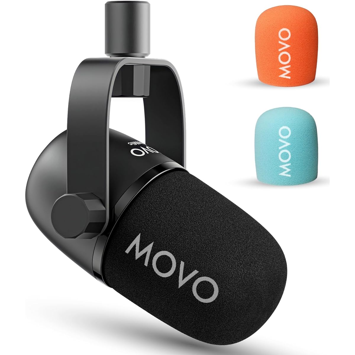 Movo CastMic Dynamic Podcasting Microphone.