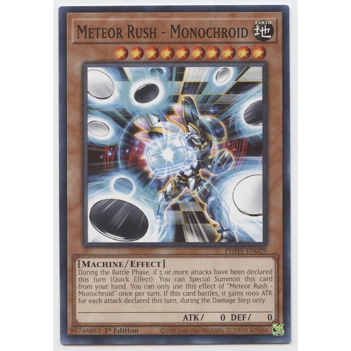 Meteor Rush - Monochrome - PHHY-EN029 - Common - 1st Edition