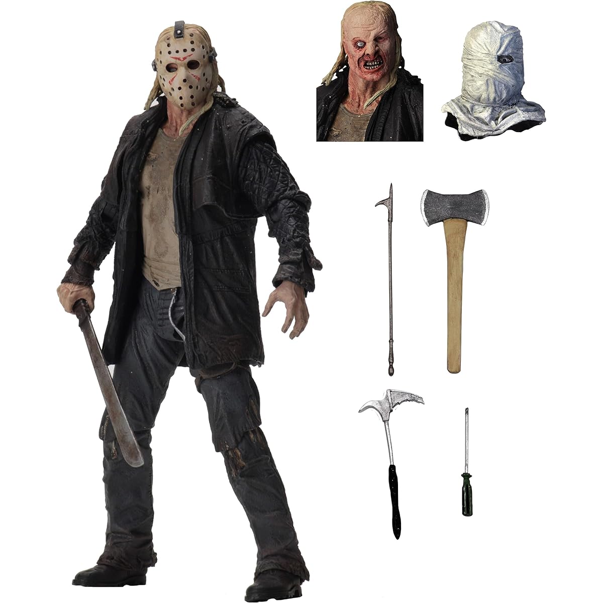 NECA Friday the 13th Ultimate Jason Voorhees 2009 7" Scale Action Figure