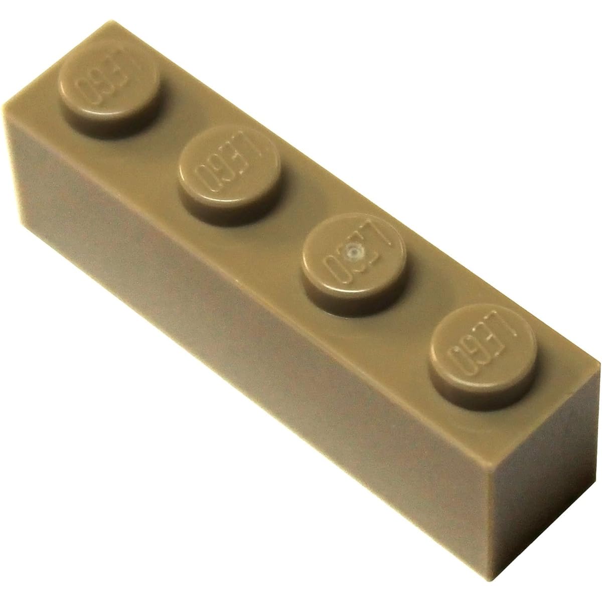 LEGO Parts and Pieces 1x4 Bulk Blocks d. 100 Pieces 3010-Dark Tan-100