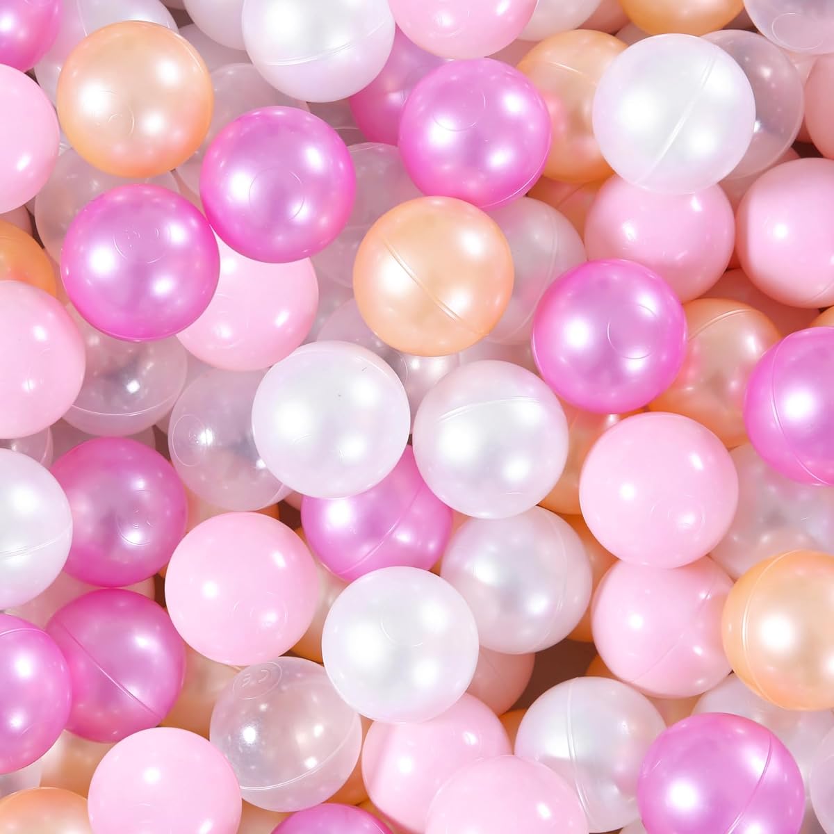 STARBOLO Ball Pit Balls - BPA & Phthalate Free Non-Toxic Crush Resistant Play Balls Soft Plastic Balls Soft Plastic Balls for Toddlers Babies Kids