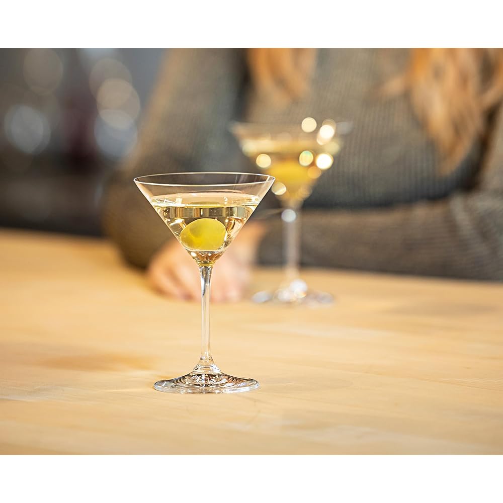 Riedel [Genuine Product] RIEDEL Riedel Crystal Cocktail Glass Pair Set Vinom Martini 130ml 6416/77