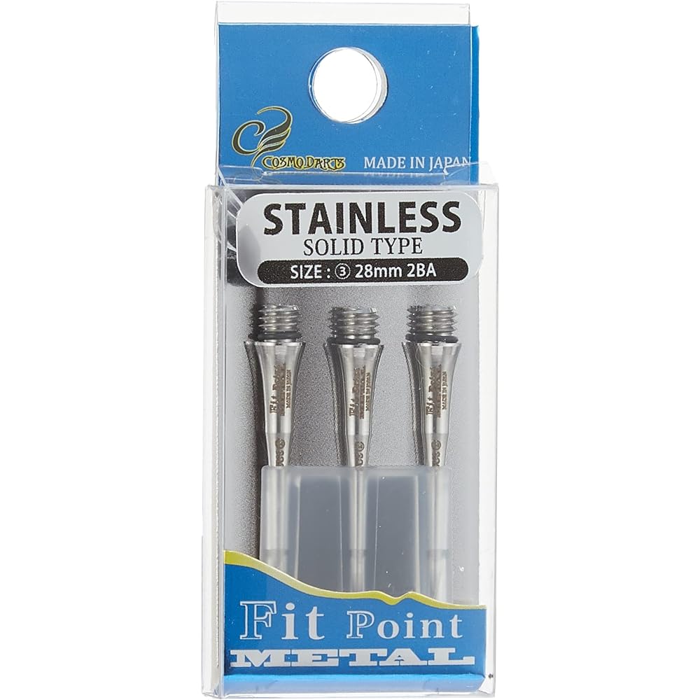 Cosmo Darts Fit Point Metal Conversion Point Tip Stainless Steel Solid