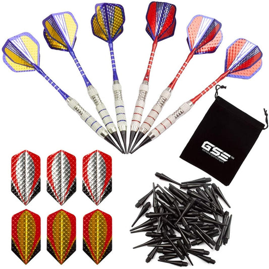 GSE Games & Sports Expert Soft Tip Darts for Electronic Dartboards - Includes 60 Dart Tips and Storage Bag