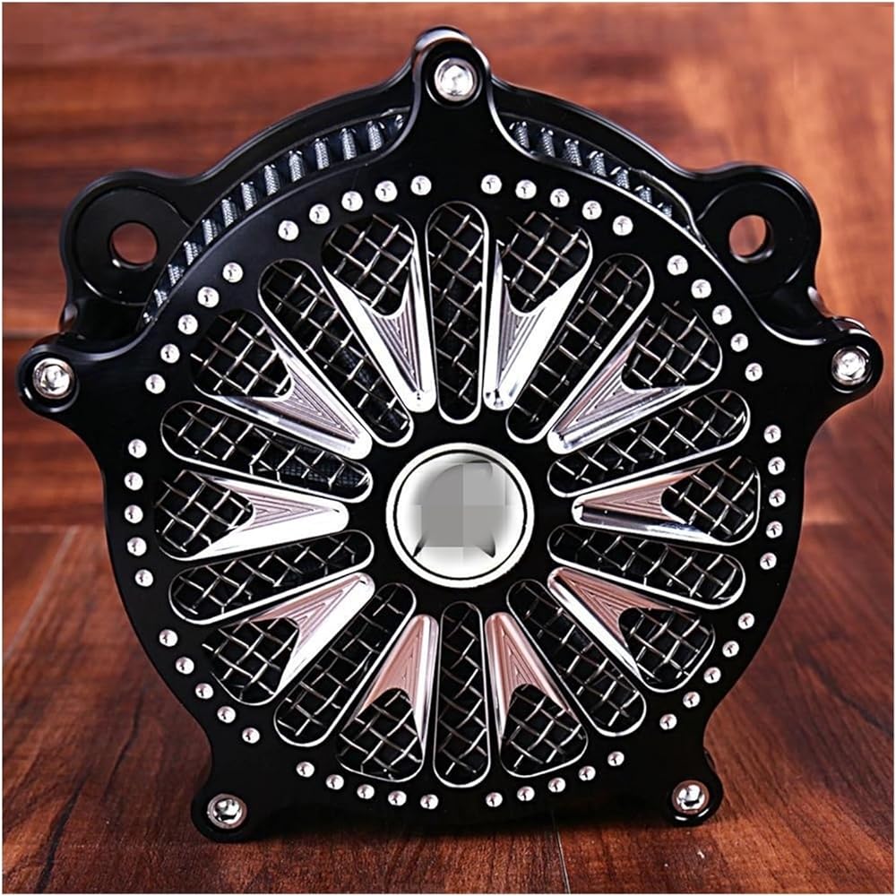 Motorcycle Breather Filter For Harley Touring Street Glide Road King FLHX FLHR FLHT 2008-2016 Motorcycle Filter Cut Air Cleaner Kit