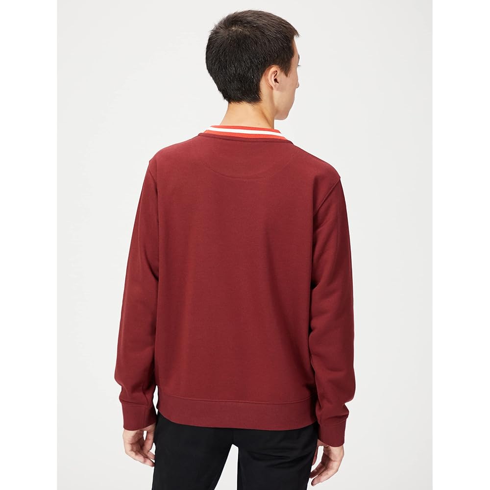 [Lacoste] Official Line Crew Neck Sweatshirt Men's SH062EL