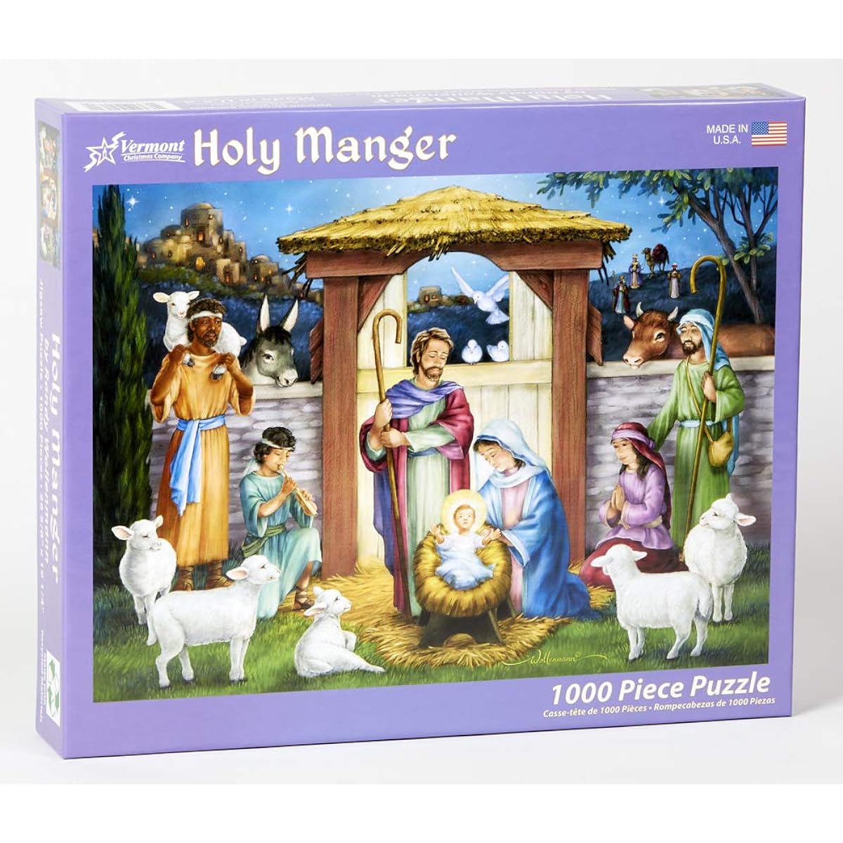Vermont Christmas Company Holy Merger Jigsaw Puzzle 1000 Piece
