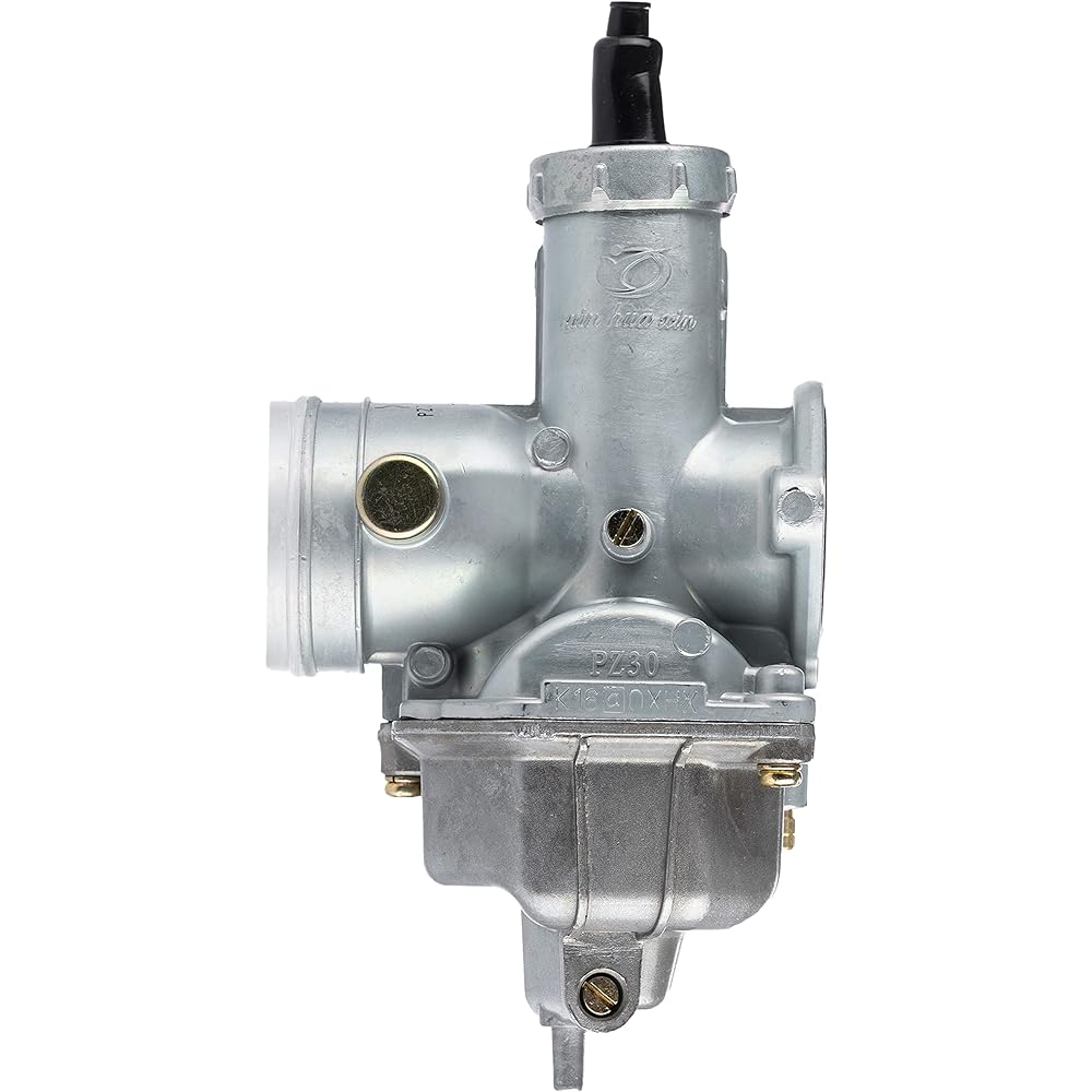 PZ30 30mm Carburetor Carburetor with Cable Choke Lever for Pit Dirt Bike ATV Scooter Moped 150 200 250 300 cc Engine