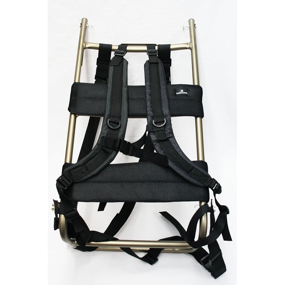 Belmont Aluminum Gunmetal Backpack BM-207 Gunmetal