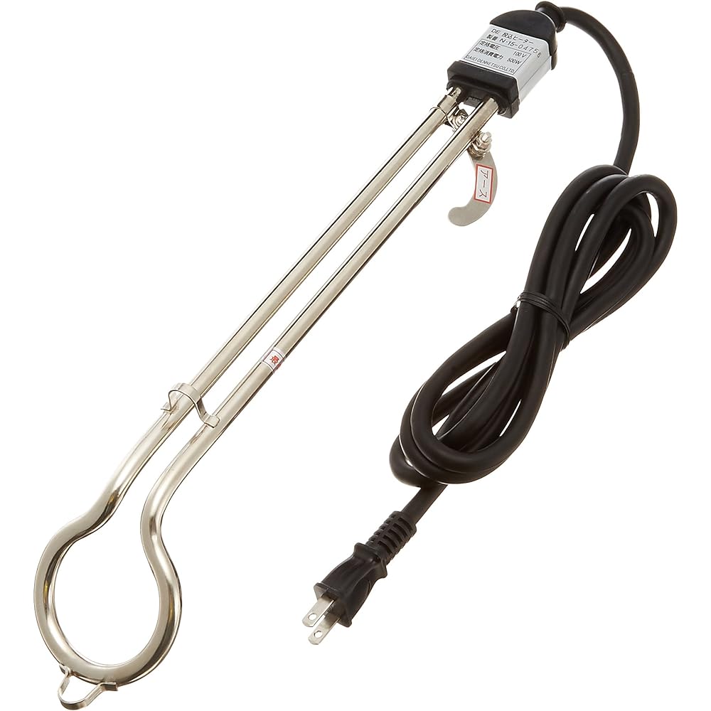 Fujimac Standard Heater 500W H-500L Bucket Heater Immersion Heater Pipe Heater