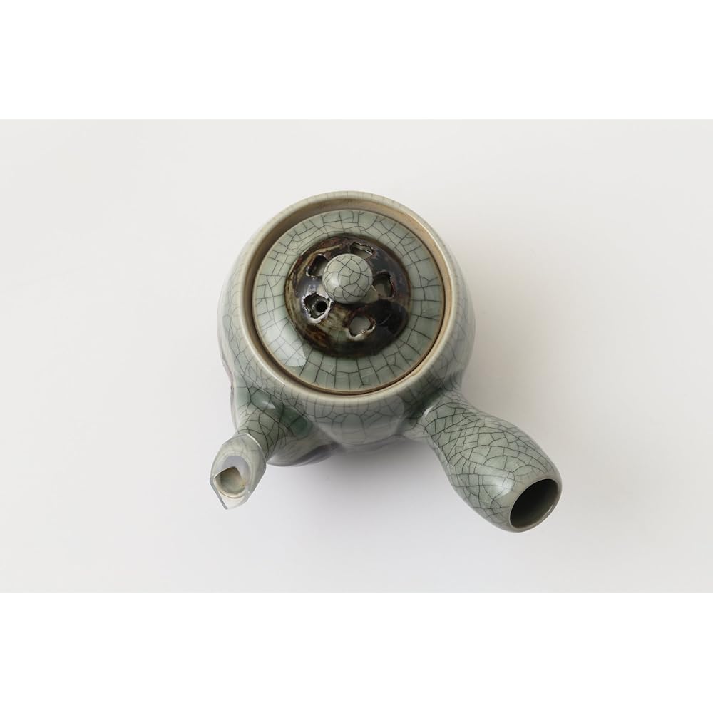 Ohori Soma Ware Matsunaga Kiln Double Teapot Sixtieth Birthday Gift Present Teacup Teapot Stylish Double Heat Retention