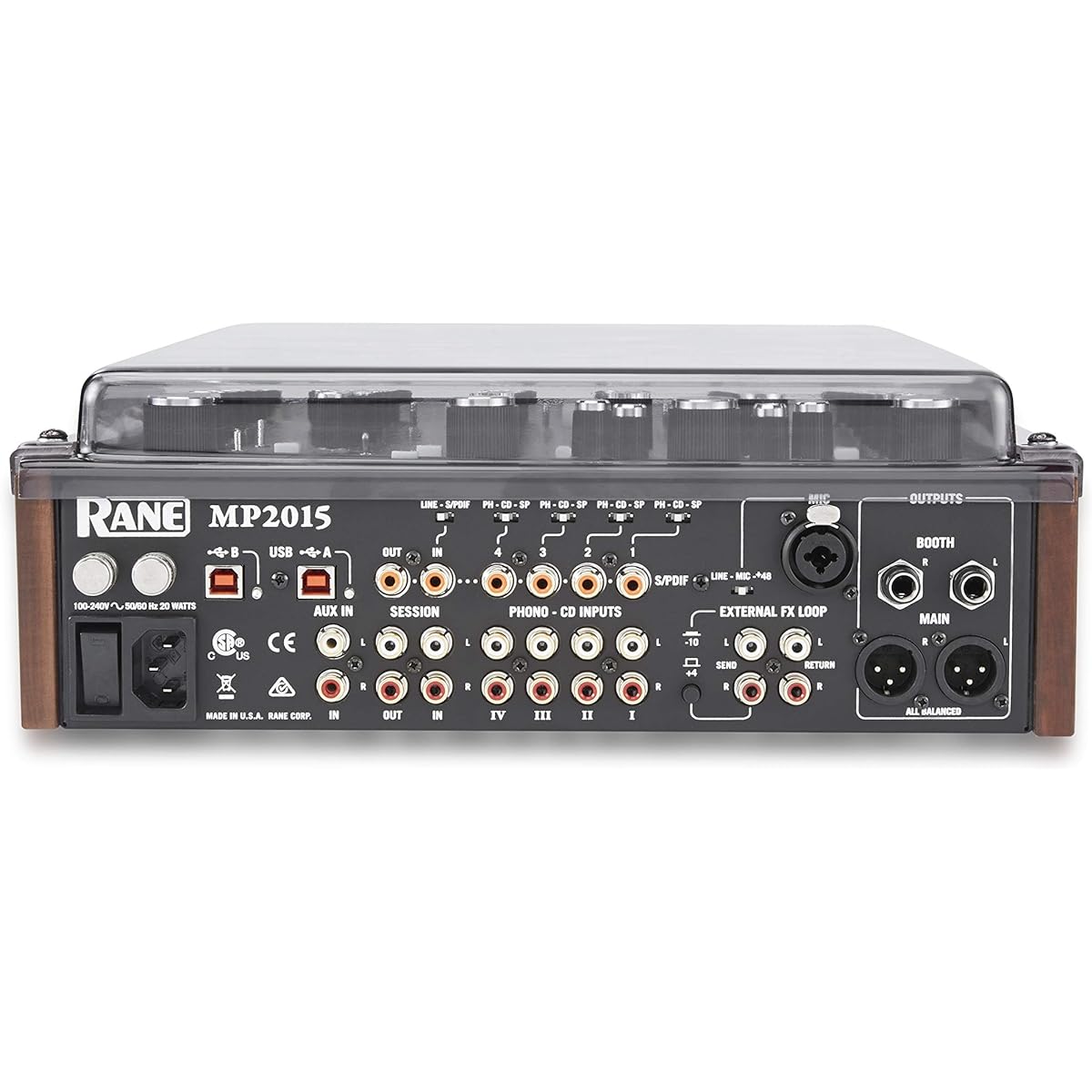 DECKSAVER RANE MP2015 Compatible Shockproof Cover DS-PC-MP2015