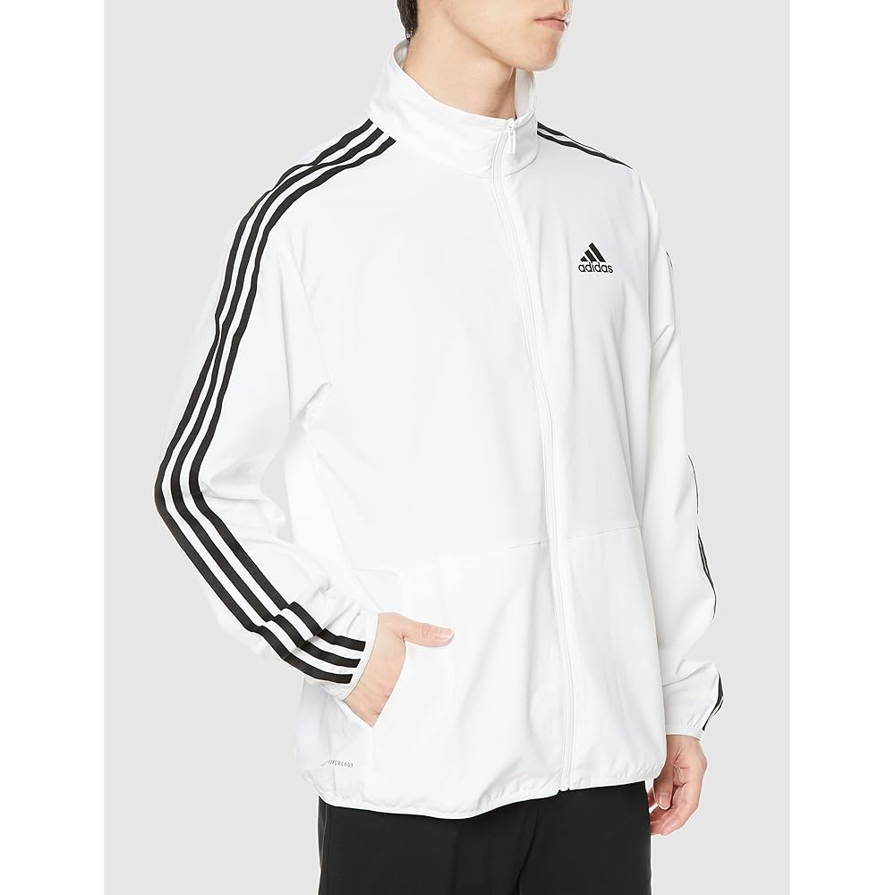 [Adidas] Jersey Top 3 Stripes Regular Fit Light Woven Track Top BXF54 Men's