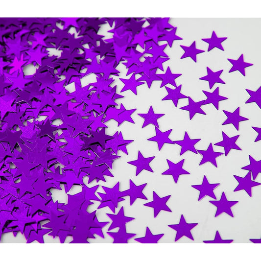 14g Purple Star Table Scatter Confetti Birthday Wedding Anniversary Christmas Festive Party Decorations