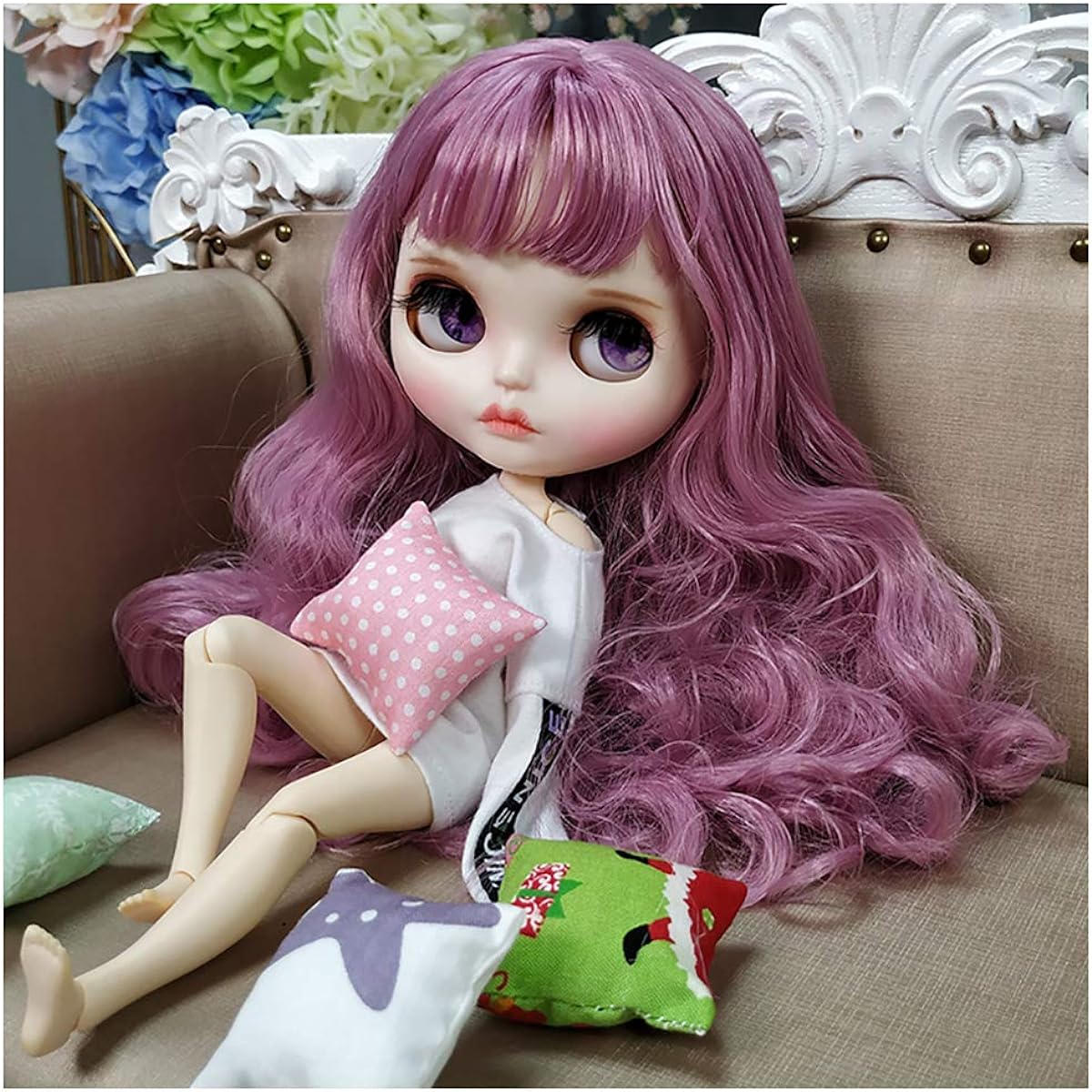Fortune Days Doll Designed by Sunny, Hinamatsuri Gift, 4 Different Pupil Colors + Hand Painted Makeup + 19 Improved Joints Dolls 6+ (J-CUS019)
