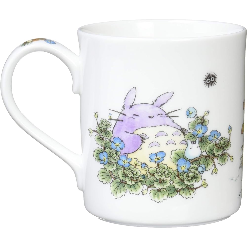 Noritake Mug 400cc My Neighbor Totoro Big Dog's Fuguri Microwave Safe 1 Piece Bone China 4660-1J/T97265