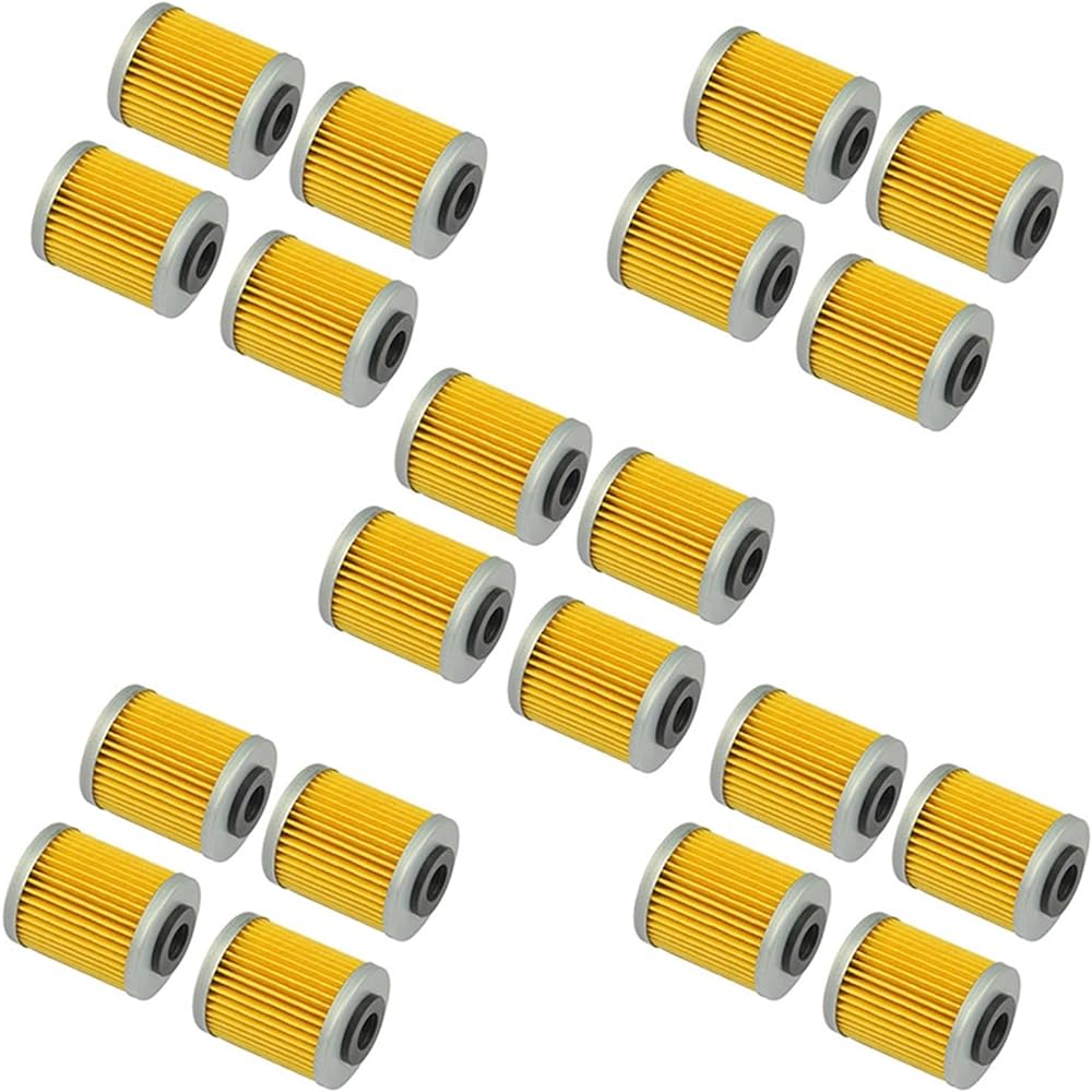 20pcs Motorcycle Oil Filter Compatible 560SMR2nd Filter07 625SXC2nd Filter03-04 660Rally E Factory Replica2nd Filter06-07