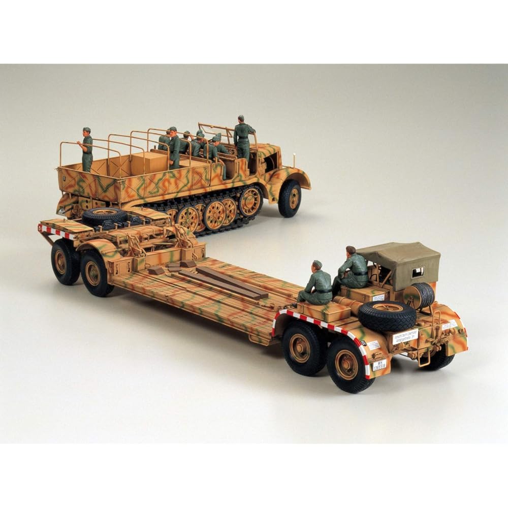 Tamiya 1/35 Military Miniature Series No.246 German Army 18 Ton Heavy Half Track Truck Tank Carrier Plastic Model 35246