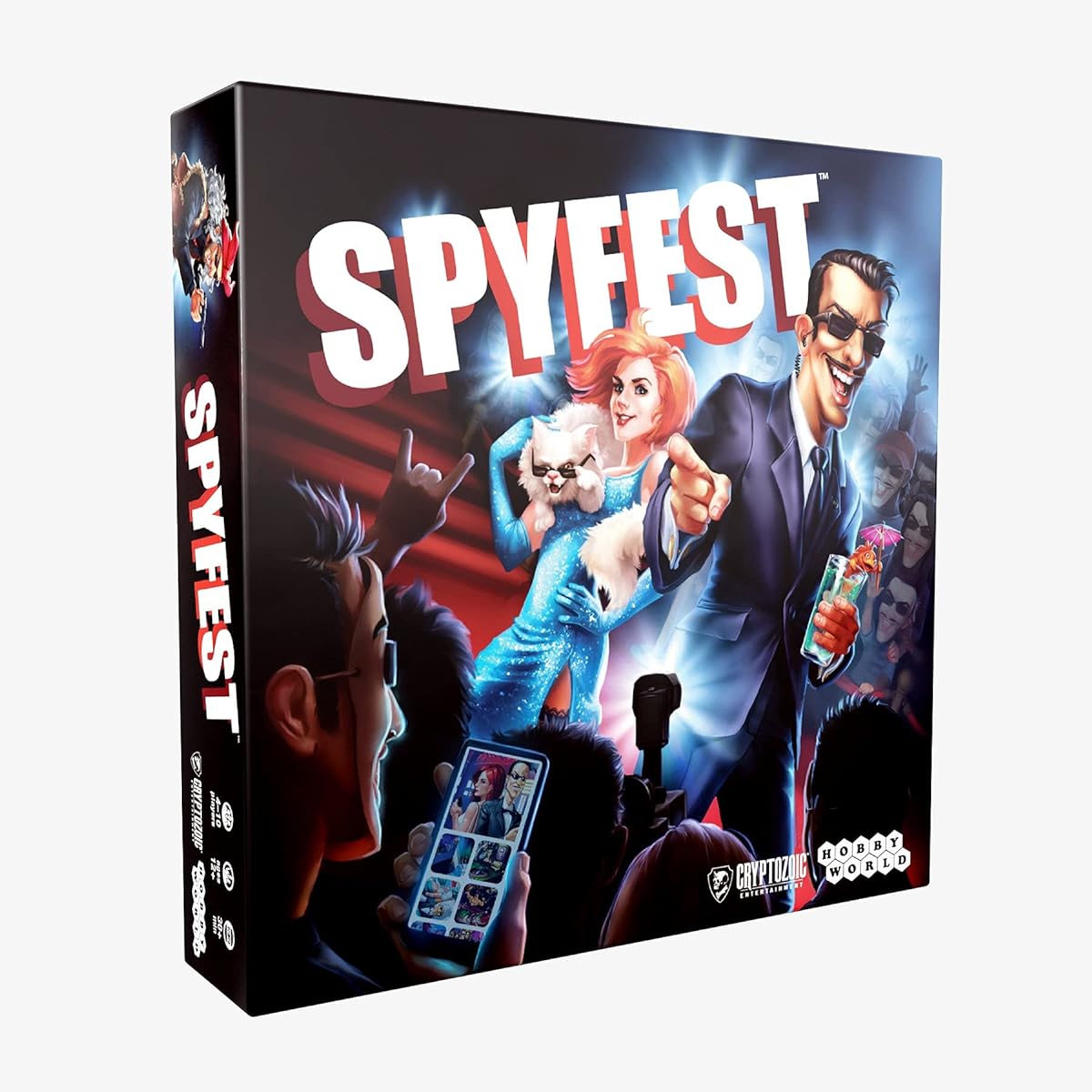 Cryptozoic Entertainment Spyfest Board Game