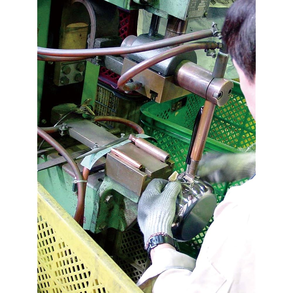 Yokoyama Pasta Pot Made in Japan Compatible with IH 20cm Silver Tsubameto Takumi Sakuragin ETS-700