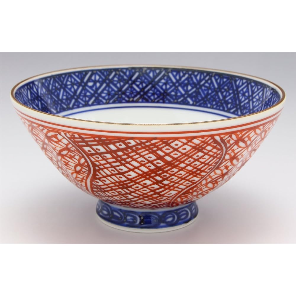 Kyoto ware, Kiyomizu ware, Shihogama Hime tea bowl (with gift box), Aka Shozui B8-6 Red