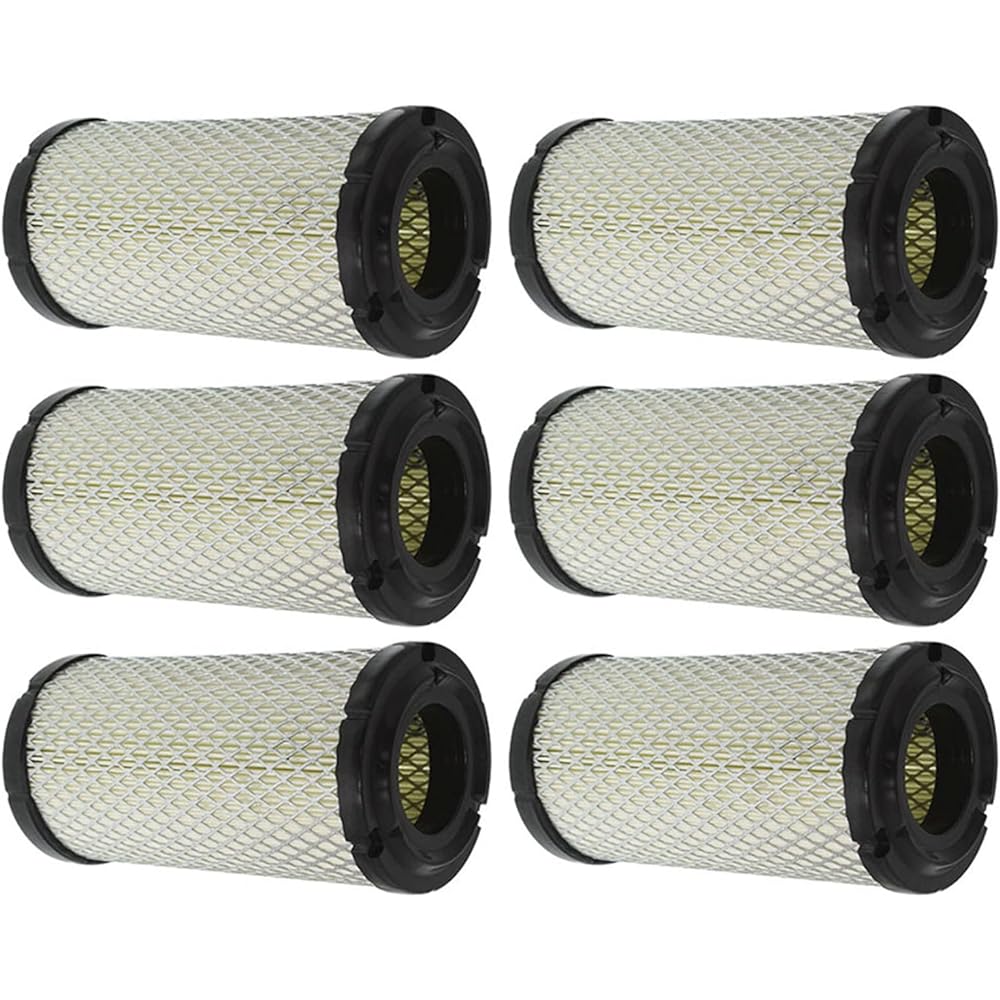 waltyotur Air Filter 6 Pieces 4163715 11013-1290 25 083 02-S 1G659-11222 Replacement for Kubota Bobcat Kawasaki Kohler