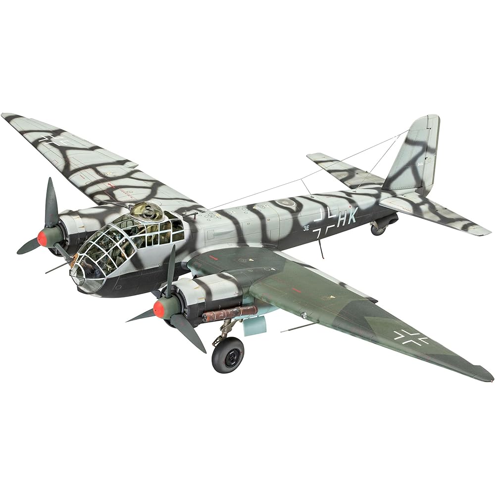 German Revell 1/48 Luftwaffe Junkers Ju188 A-1 Reicher Plastic Model 03855
