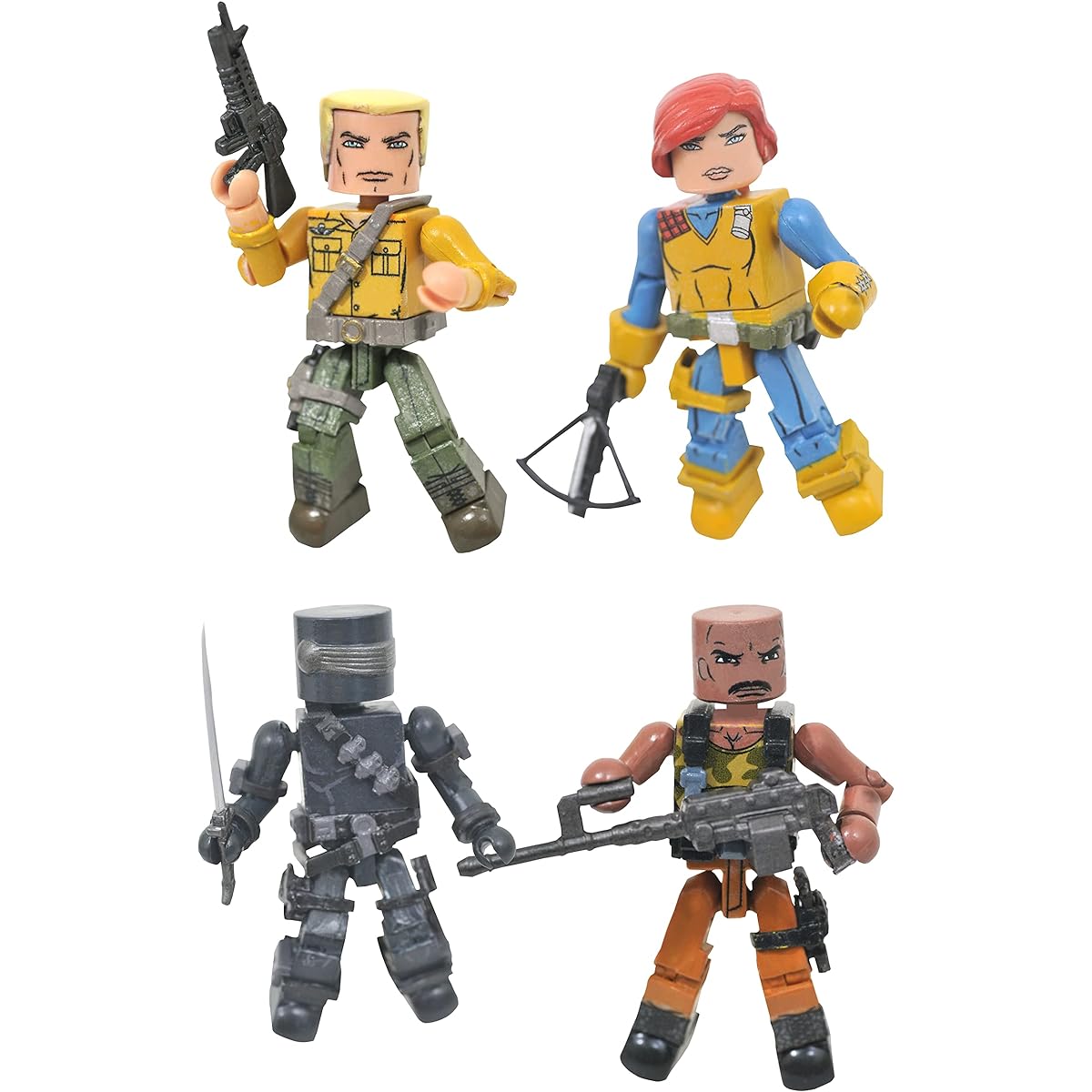 DIAMOND SELECT TOYS G.I. Joe Minimates Series 1 Card Box Set Multicolor (JAN221989)