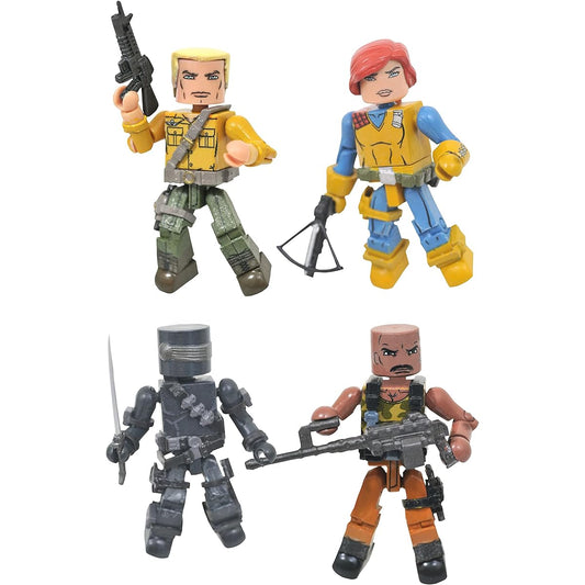 DIAMOND SELECT TOYS G.I. Joe Minimates Series 1 Card Box Set Multicolor (JAN221989)