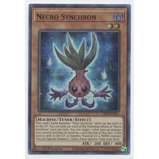 Necrosyncron - LED8-EN023 - Ultra Rare - First Edition.
