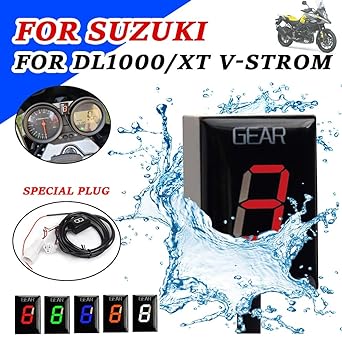 Digital Meter Display Motorcycle Accessories Gear Indicator Display Meter Speed Display Suzuki DL1000XT VStrom V-Strom DL 1000 XT 1000XT DL1000 Indicator Meter Display