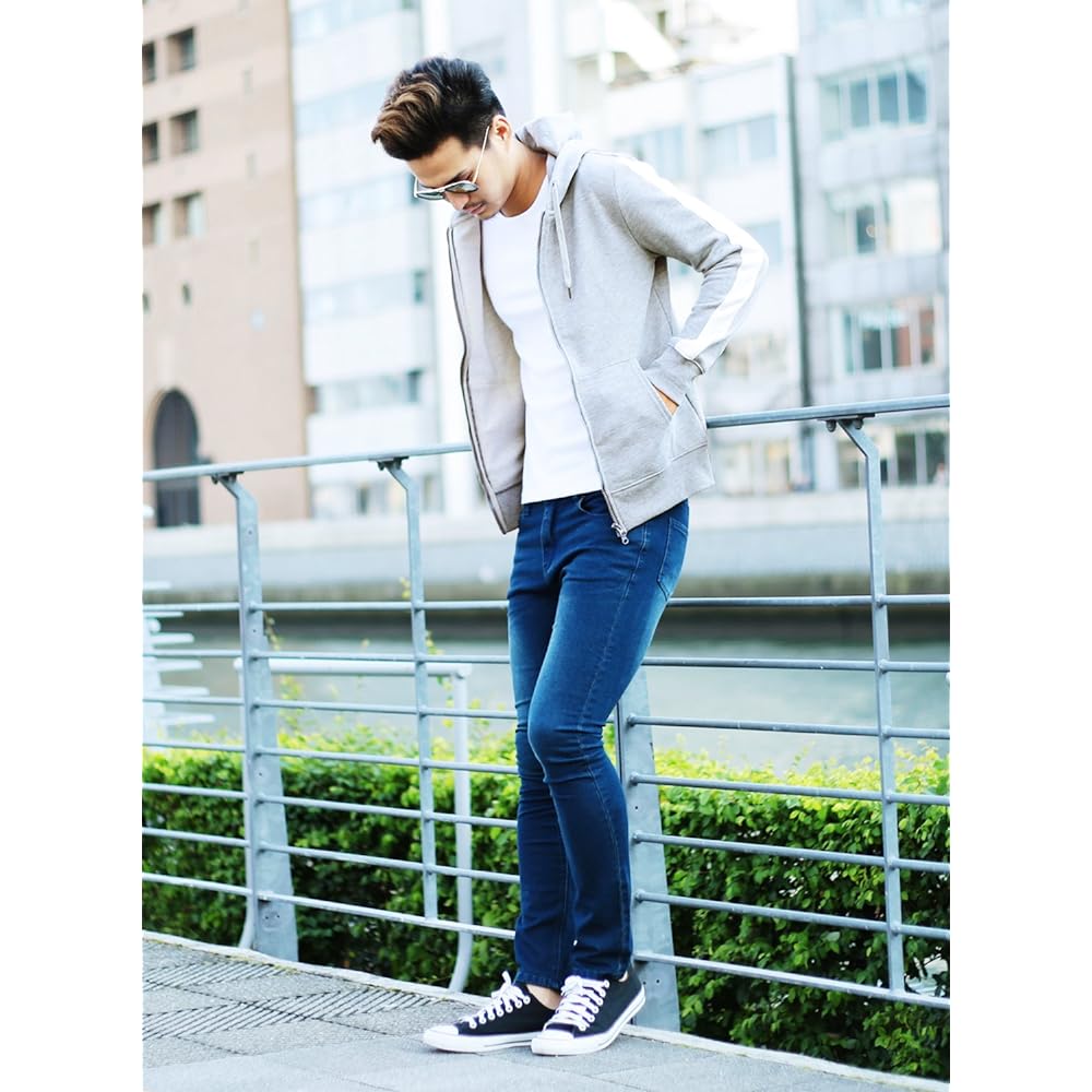 [JIGGYS SHOP] Jiggy's Shop Fleece ZIPUP Hoodie | Men's Zip-up Sweat Tops Long Sleeve Women's Unisex Spring Clothes Autumn Clothes Slim Slim